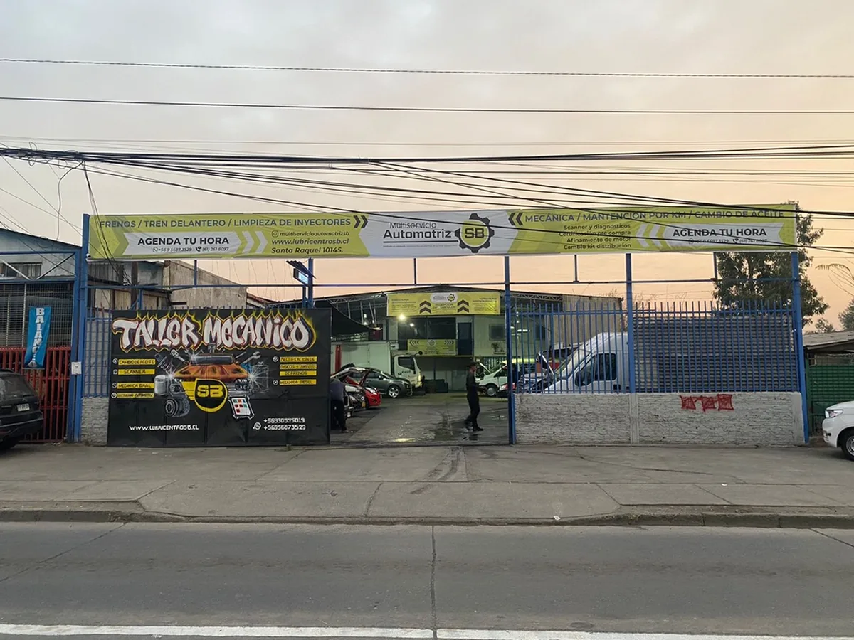 Fachada de Multiservicio Automotriz SB en Av. Santa Raquel 10145, La Florida