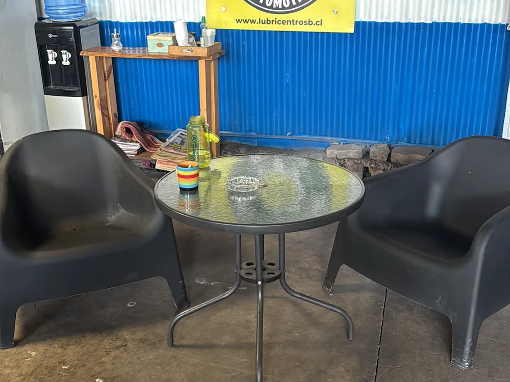Sala de espera para clientes